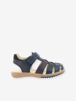 Leren jongenssandalen Platinium KICKERS® marineblauw - thumbnail