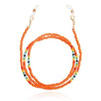 Deja Jewels Oranje Bohemian Koord voor Zonnebril of Leesbril - thumbnail