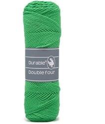 Durable Double Four 2147 Bright green - Haakgaren / Breigaren