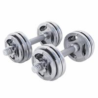 Dumbellset 30 kg Gripper Gietijzer - thumbnail