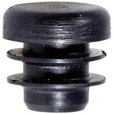 PB Fastener 085 0180 699 03 Eindstop Plaatdikte (max.): 2 mm Polyethyleen Zwart 1 stuk(s)