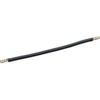 Bedrading doorverbinding flexibel 6mm zwart 125mm - thumbnail
