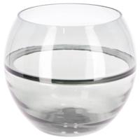 Light & Living Glazen Theelichthouder Solis 15 cm Grijs/Transparant - thumbnail