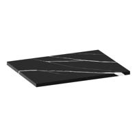 Brauer Mirage Topblad - 60 cm - Marmerlook Nero Marquina - thumbnail