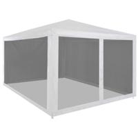 VidaXL Partytent met 4 mesh zijwanden 4x3 m - thumbnail