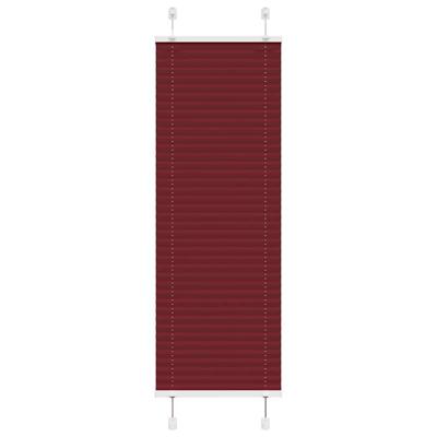 VidaXL Plissé rolgordijn 45x150 cm stofbreedte 44,4 cm bordeauxrood VidaXL Plissé rolgordijn 45x150 cm stofbreedte 44,4 cm bordeauxrood