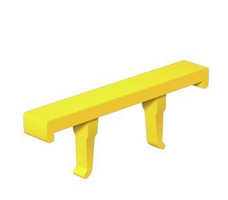 Weidmüller 1112920000 Apparaatmarkeerder Geel 48 stuk(s)