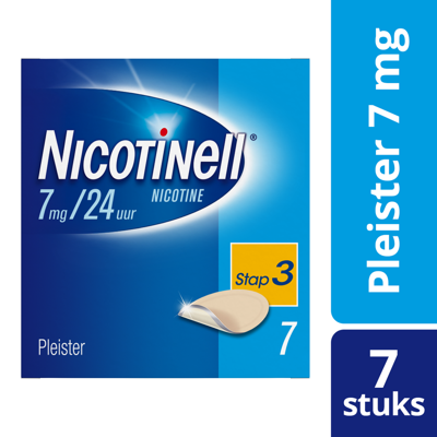 Nicotinell Pleisters 7 mg - voor stoppen met roken Nicotinell Pleisters 7 mg - voor stoppen met roken