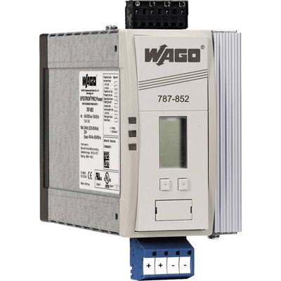 WAGO 787-852/000-005 DIN-rail netvoeding 24 V/DC 20 A Aantal uitgangen:4 x Inhoud 1 stuk(s)
