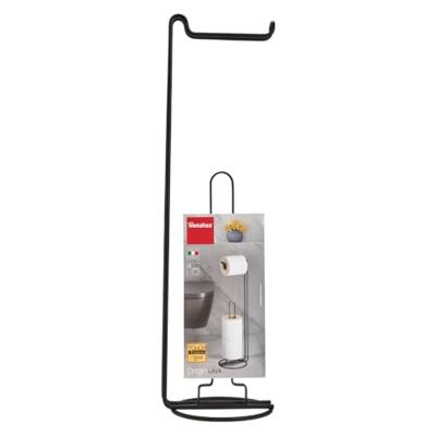 Metaltex toiletrolhouder voor 3 rollen 58x15 cm zwart - thumbnail