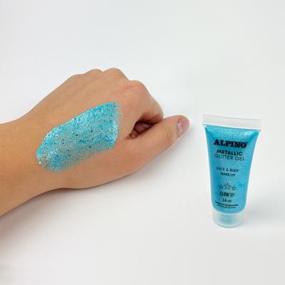 Make-up voor Kinderen Alpino Gel Purpurine Blauw