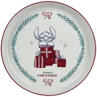 Kurt S. Adler ontbijtbord keramiek disney stitch 19x2cm - thumbnail