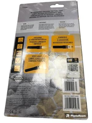 CAT Focus-Tactical oplaadbare LED zaklamp | 200 lumen - CT2205 - CT2205