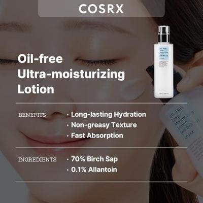 Cosrx Oil Free Ultra Moisturizing Lotion 100 ml Tonic & Lotion Dames