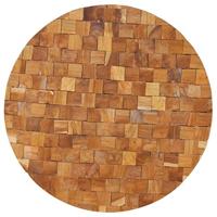 Salontafel 60x60x35 cm massief teakhout - thumbnail