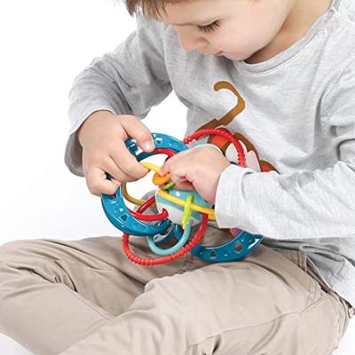 Rammelaar planeet - LUDI meerkleurig Rammelaar planeet - LUDI meerkleurig