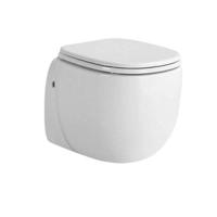 Wandcloset Best Design Quali One-Pack 50x35x38 cm Hoogglans Wit (inclusief zitting) - thumbnail