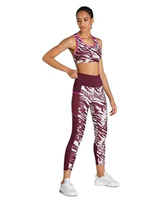 Sportleggings voor Dames Puma run 5k 7/8 W Paars - Maat: M