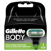 Gillette Gillette Body scheermesjes - 4 stuks - thumbnail