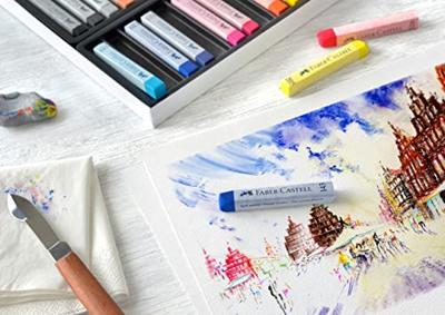 Faber Castell fc-128324 pastelkrijt creative studio softpastel 24 delig etui - thumbnail