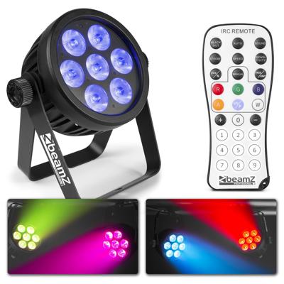 BeamZ BAC500 LED-par 7x 14W RGBA-UV-CW/WW BeamZ BAC500 LED-par 7x 14W RGBA-UV-CW/WW