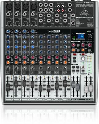 Behringer Xenyx X1622USB PA en studiomixer