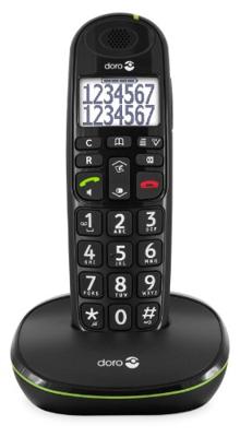 Doro PhoneEasy 110 - Single DECT telefoon - Zwart - thumbnail