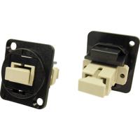 Cliff CP30216 CP30216 XLR-adapter SC simplex MM Adapter, inbouw 1 stuk(s) - thumbnail