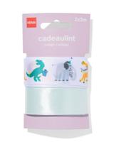 HEMA Cadeaulint 3m feestbeesten - 2 stuks - thumbnail