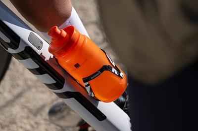 ELITE bidonhouder "custom race" custom race 74mm bottle cage black/red