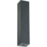 Mat Zwarte Kabelverkorter voor Hanglampen - Spanningsrailsysteem - thumbnail