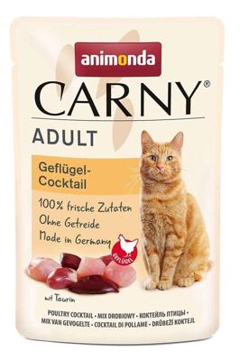 ANIMONDA Carny Adult Poultry cocktail - nat kattenvoer - 85g