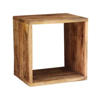 Artistiq Wandplank 'Aeden' Mangohout, 44 x 44cm Artistiq Wandplank 'Aeden' Mangohout, 44 x 44cm