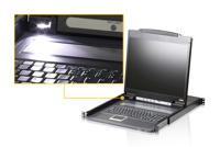 ATEN CL3000N D KVM-console VGA Toetsenbord, USB, PS/2 1280 x 1024 Pixel - thumbnail