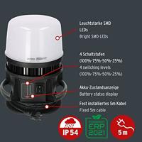 Brennenstuhl Multi Battery 12050 MH Accubouwlamp Energielabel E (A - G) 100 W 12000 lm Koudwit - thumbnail