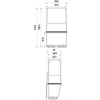 Finder 10.41.8.230.0000 Schemerschakelaar 1 stuk(s) Voedingsspanning (num):230 V/AC Lichtgevoeligheid: 1 - 80 lx 1x NO - thumbnail