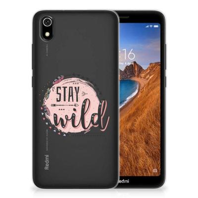 Xiaomi Redmi 7A Telefoonhoesje met Naam Boho Stay Wild Xiaomi Redmi 7A Telefoonhoesje met Naam Boho Stay Wild