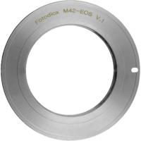 Fotodiox Pro Lens Mount Adapter - M42 naar Canon EOS (EF/EF-S) Mount - thumbnail