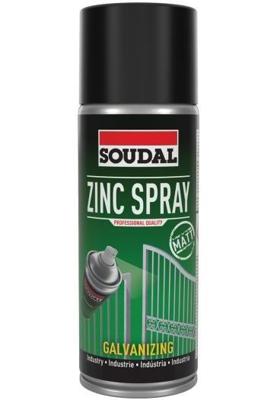 Soudal zink spray | 400 ml - 155885 Soudal zink spray | 400 ml - 155885