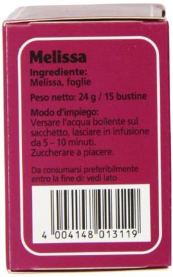 Floradix Citroen Melisse Thee 15 zakjes