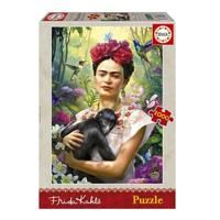 Puzzel - EDUCA - De Tuin van het Leven - 1000 stukjes - 34 x 48 cm - Thema: Frida Kahlo - thumbnail