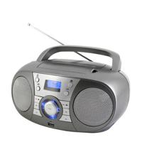 soundmaster SCD1800TI DAB+ Digitale Radio FM Boombox met CD MP3 Bluetooth Streaming USB Verbinding - thumbnail