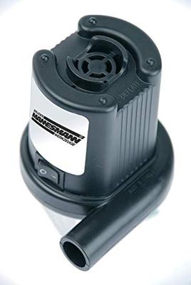 Brüder Mannesmann M01730 Volumepomp 0.021 bar 12- en 230V-laadbaar, 12V-adapter voor kabelgebruik