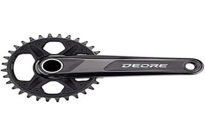 SHIMANO crankstel "deore fc-m6100-1" crankset shim.deore fc-m6100-1 32t 175mm