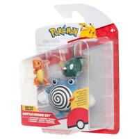 Pokemon Battle Figure Pack - Charmander, Poliwhirl & Trubbish - thumbnail