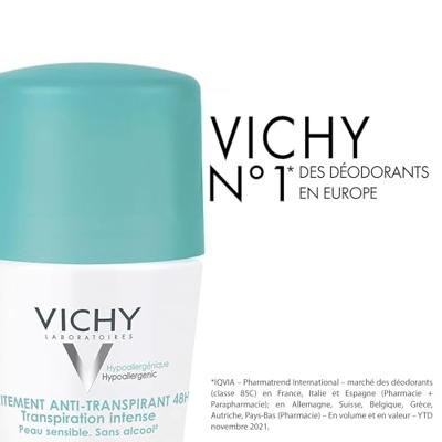 Vichy Deodorant Anti-Transpiratie Roller 48H - thumbnail