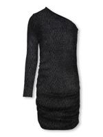 Kids ONLY winter jurk meisjes - zwart - KogQueen - regular fit, glitter - thumbnail