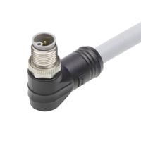 Molex 1205000321 Sensor/actuator connector, geassembleerd M12 Aantal polen (sensoren): 5 Stekker, haaks 1 m 1 stuk(s) Bag - thumbnail