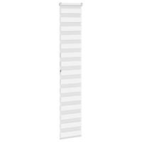 Zebra rolgordijn 40x200 cm stofbreedte 35,9 cm polyester wit - thumbnail
