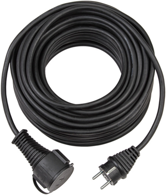 Brennenstuhl Extension Cable 20M H07Rn-F3G2.5 Black *Be* - 1161104 Brennenstuhl Extension Cable 20M H07Rn-F3G2.5 Black *Be* - 1161104